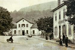 La place de la Gare avant 1920