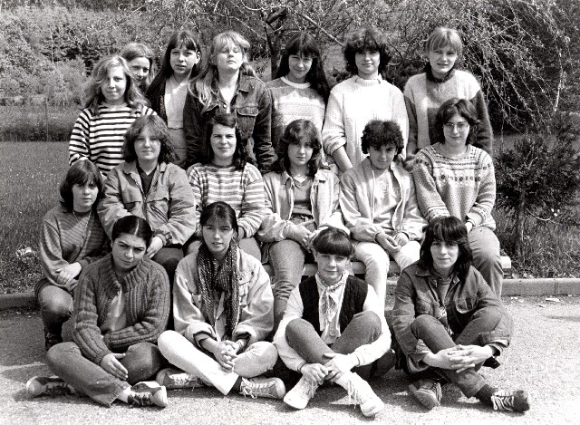 Classe Collège 4ème B 1982-83