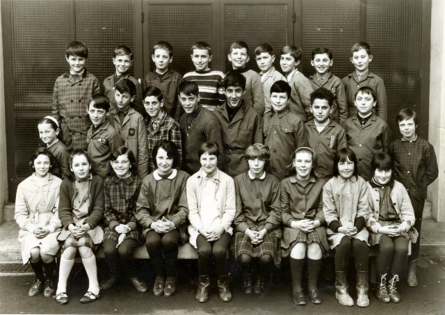 Classe collège 6ème 1967-68