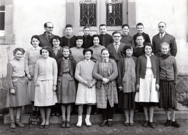 Classe Cours Complémentaire 1957-58-1