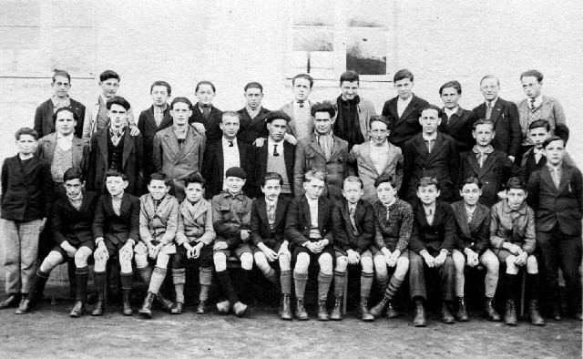 Classe Cours Complémentaire garçons 1940-41
