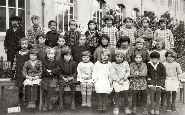 Classe Primaire filles CM2 1931-32