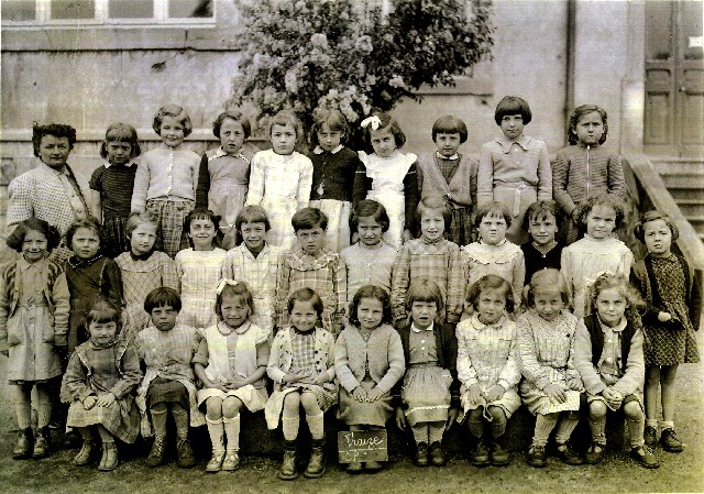 Classe Primaire filles CP 1955-56