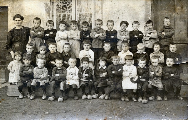 Classe Primaire garçons 1915-16