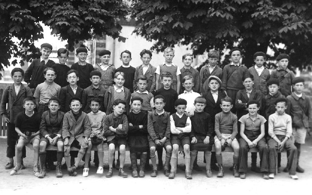 Classe Primaire garçons 1937-38