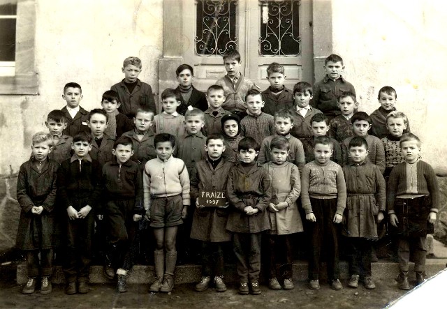 Classe Primaire garçons 1957-58