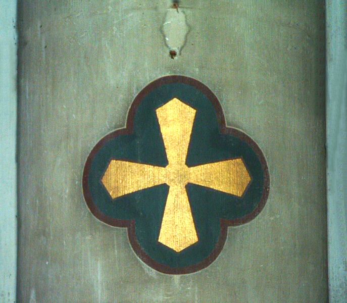 Croix de la consécration.