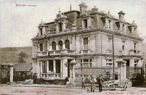Le Grand Hôtel du temps de sa splendeur, avant 1914. Ad. Weick