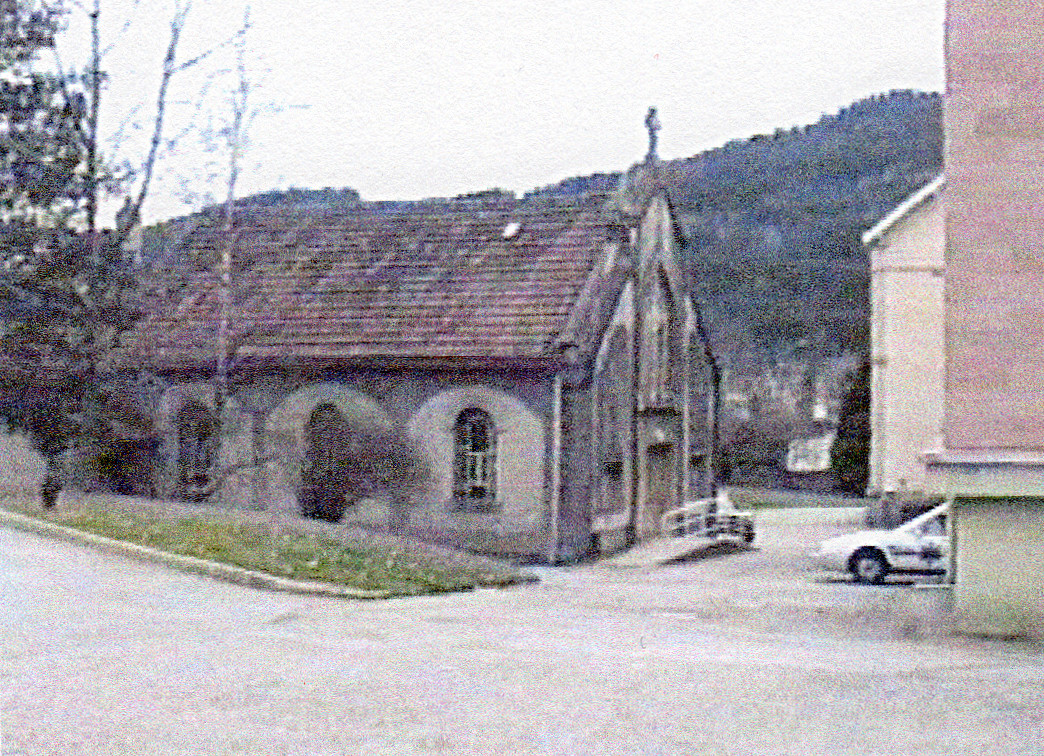 La chapelle, dans les ann��es 1970.