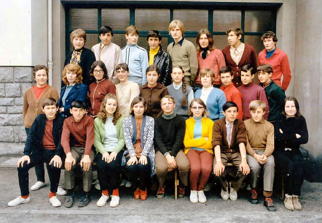 Classe Collège 3ème 1968-69