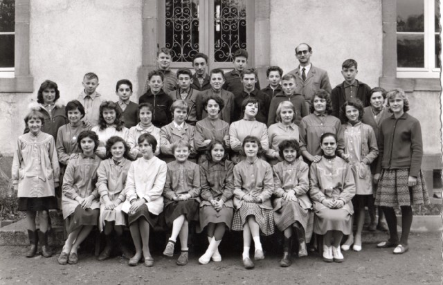 Classe collège 4ème 1959-60