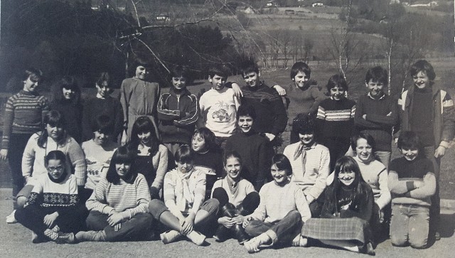 Classe Collège 6ème B2 1981-82