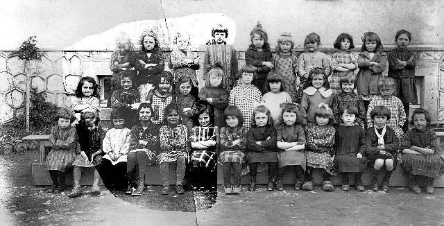 Classe Primaire filles CE2 1928